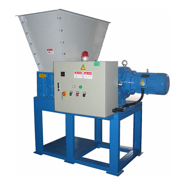 This Compact Industrial Shredder is the ideal compact two shaft shredder for product destruction.