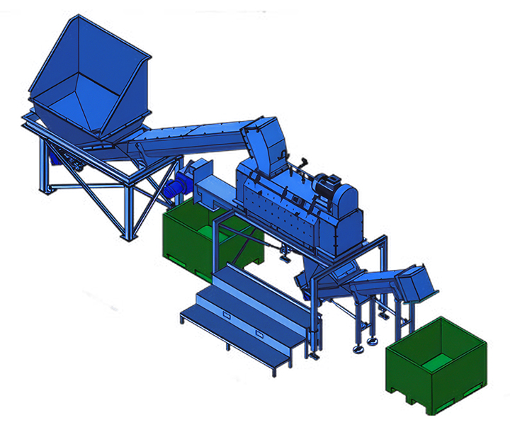 depackaging system S basic