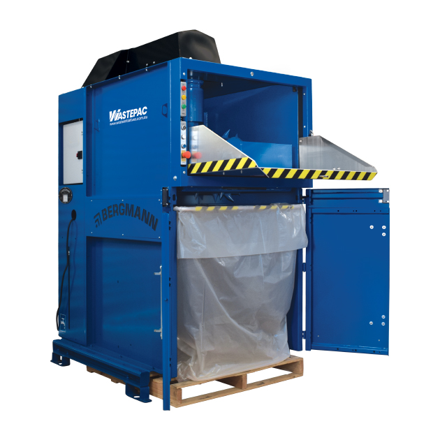 Bergmann PS1400 Roto Baler - Waste Initiatives