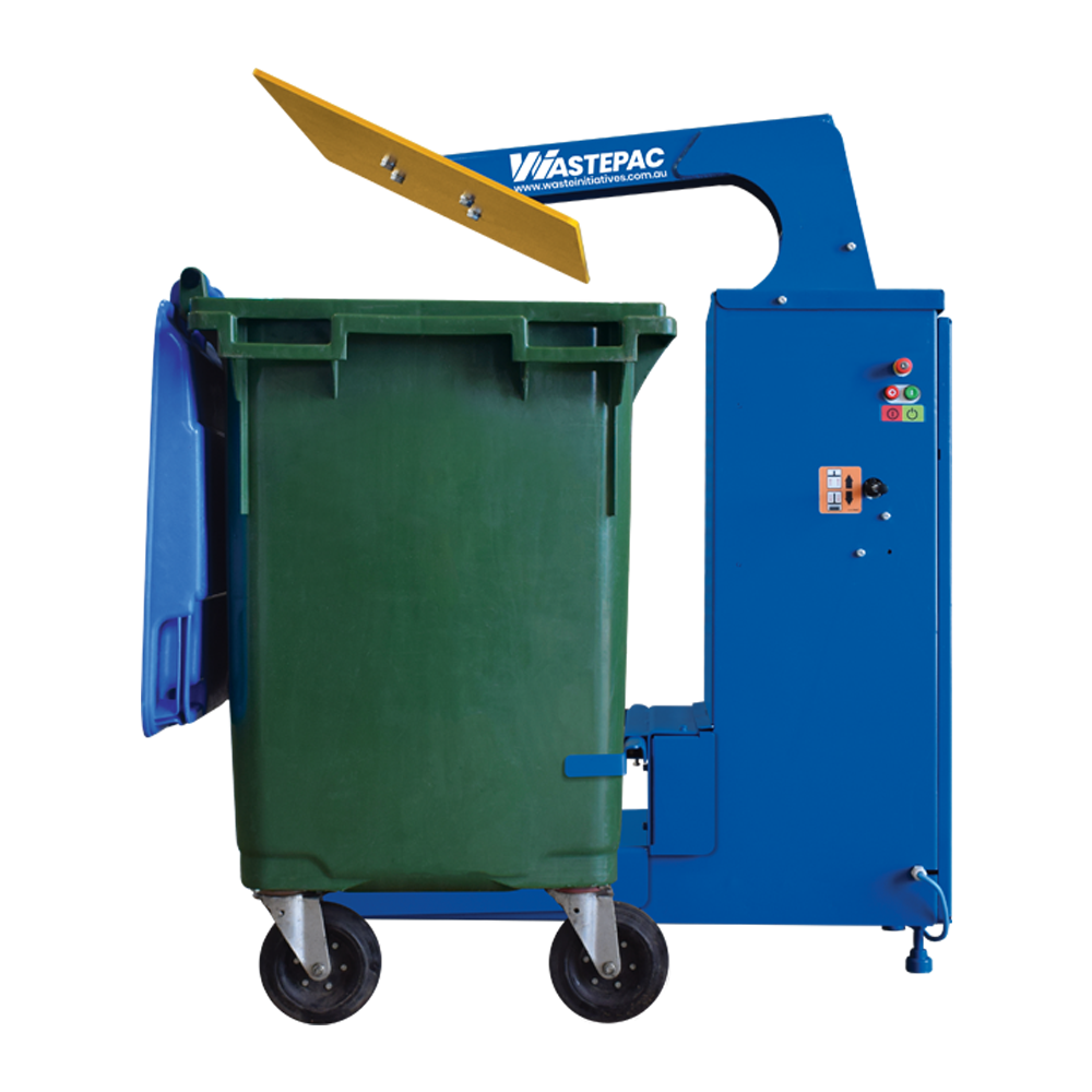 1100L bin compactor