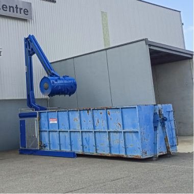 Roll Packer and Skip Bin