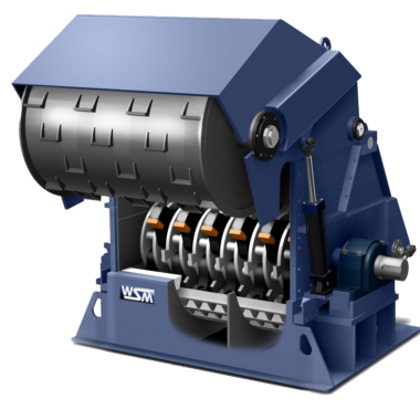 WSM horizontal grinder transparent