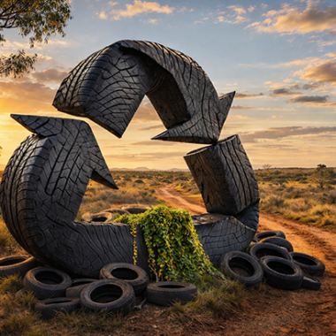 Tyre Recycling Key Visual