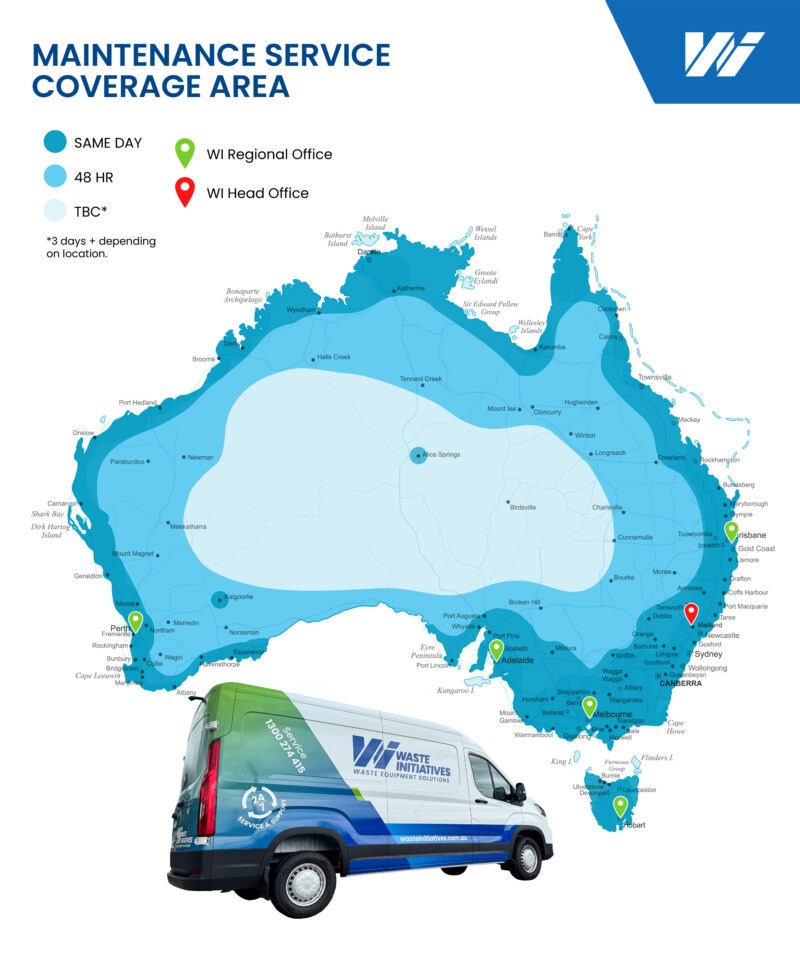Service coverage area
