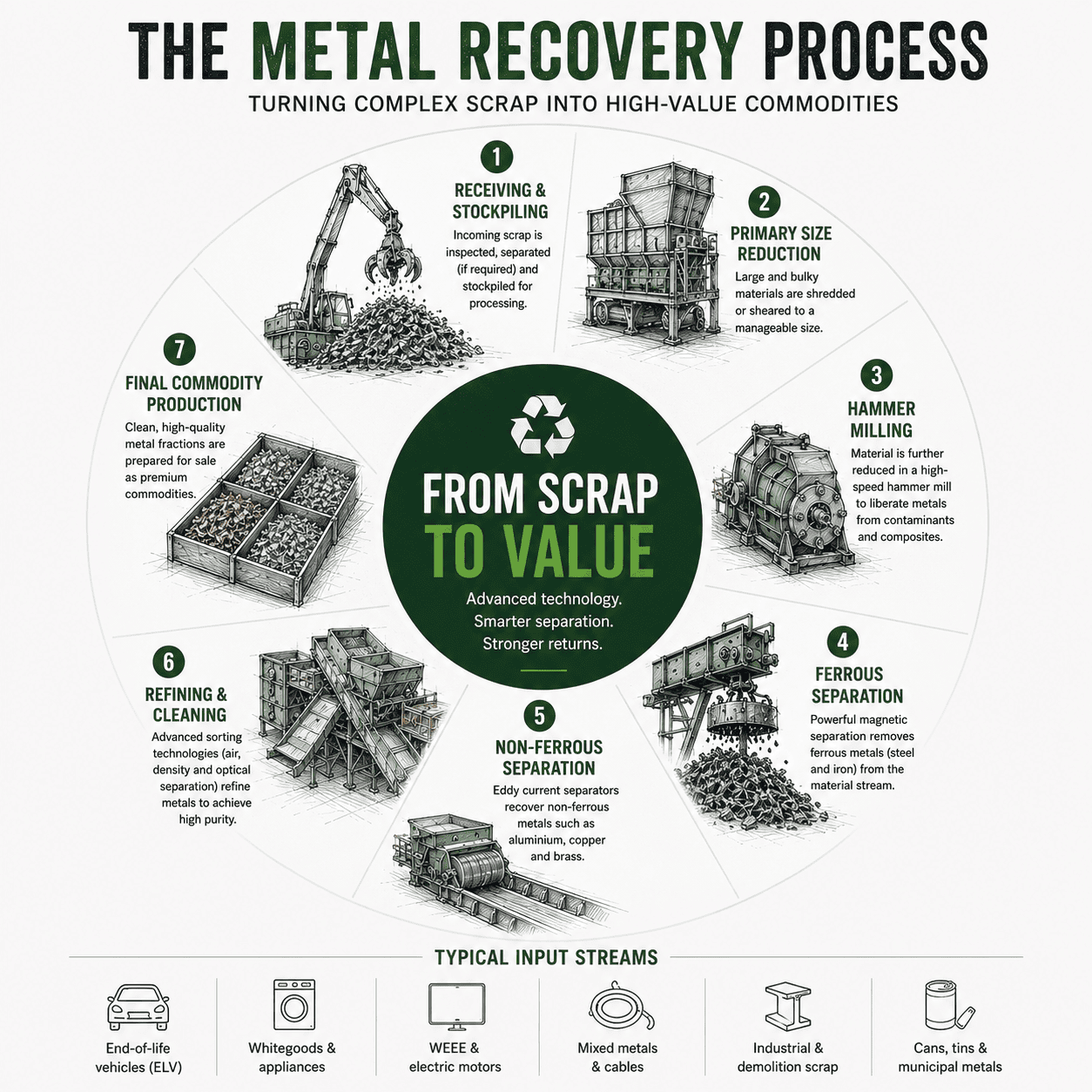 Metal Recovery Infographic